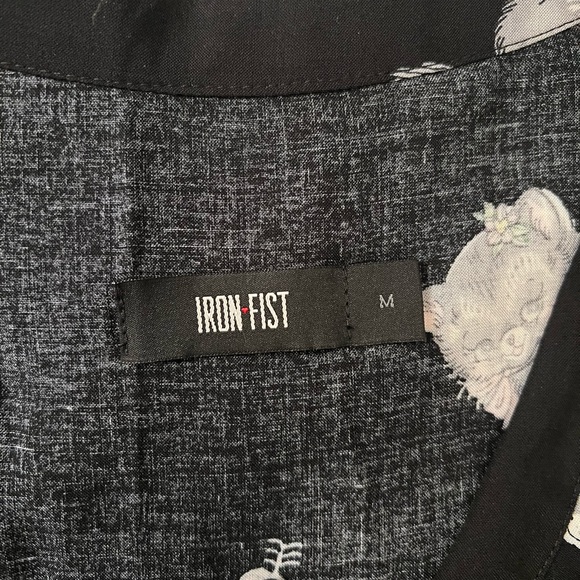 Black romper with kittens and hearts - Picture 2 of 5